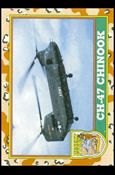 Desert Storm: Series 1 (Base Set) card 12 CH-47 Chinook