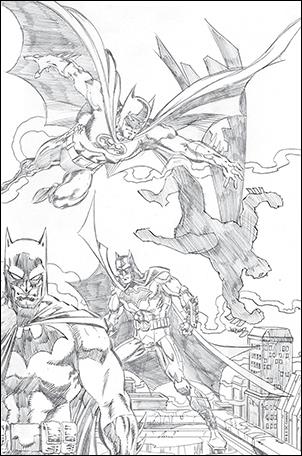Detective Comics (1937) issue 1000-TU Dan Jurgens Dynamic Forces Wraparound Sketch Cover