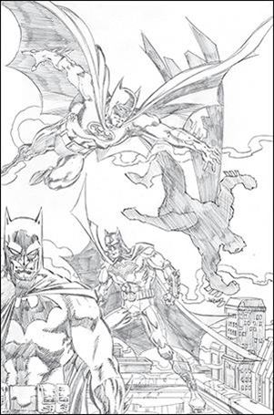 Detective Comics (1937) issue 1000-TU Dan Jurgens Dynamic Forces Wraparound Sketch Cover