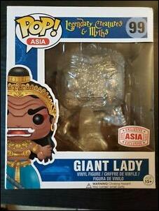 POP! Asia figure 99-G Giant Lady (Translucent)