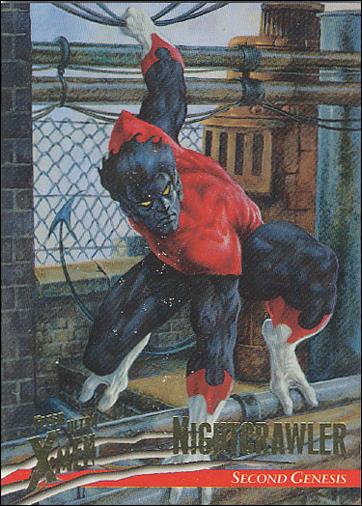 1996 Fleer Ultra X-Men: Wolverine (Base Set) card 25 Nightcrawler