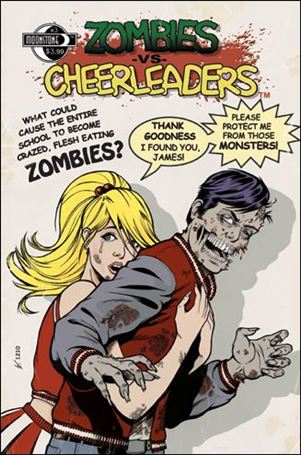 Zombies vs Cheerleaders (2010) issue 3-B Jason Worthington Cover