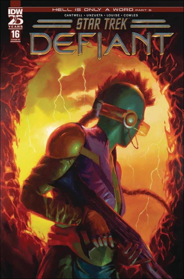 Star Trek: Defiant issue 16-C Judd Mercer 1:10 Cover