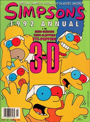 Simpsons Illustrated Annual Cover Image 1