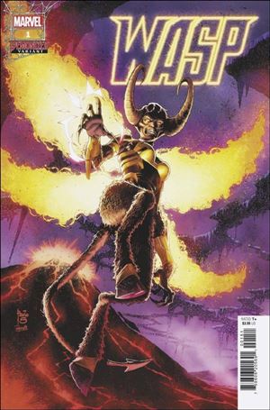 Wasp issue 1-C Paulo Siqueira Demonized Cover