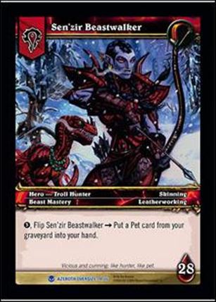 World of Warcraft: Heroes of Azeroth (Oversized Hero Subset) card 14 Sen'zir Beastwalker