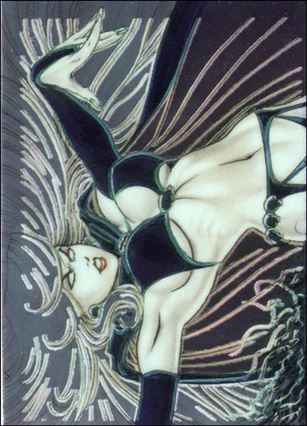 Evil Ernie Series II Chromium: Glow in the Dark (Base Set) card 61 Origin of Lady Death Part 7