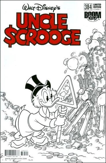 Uncle Scrooge (2009) issue 384-C Tino Santanach 1/10 Sketch Cover