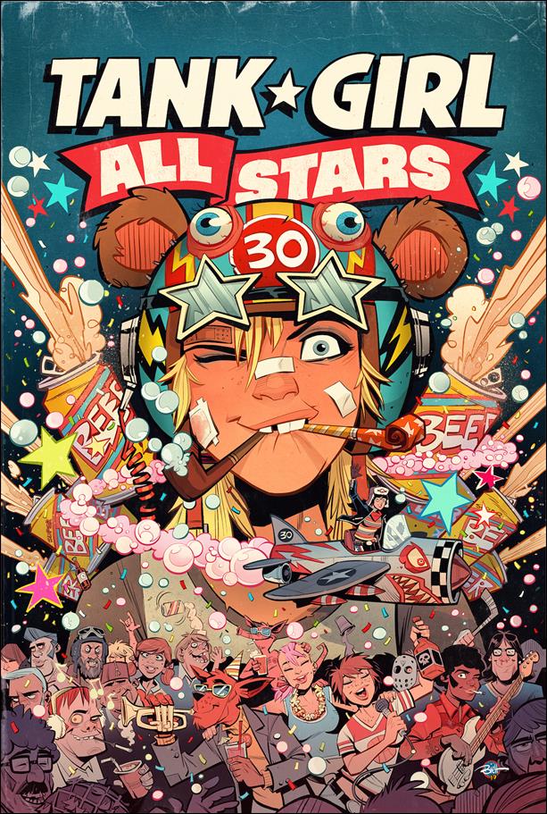 Tank Girl All Stars issue 1 Brett Parson Cover