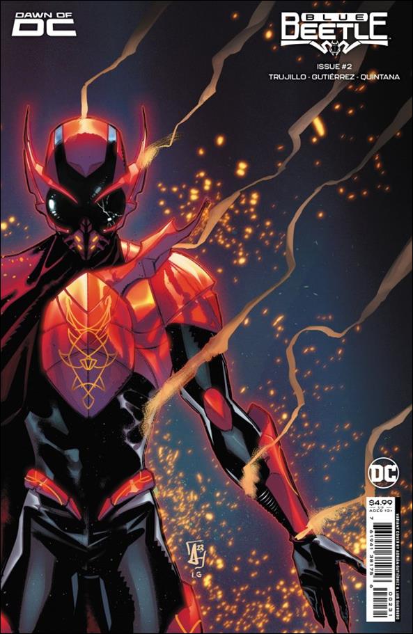 Blue Beetle (2023) issue 2-B Adrian Gutierrez Cardstock Cover