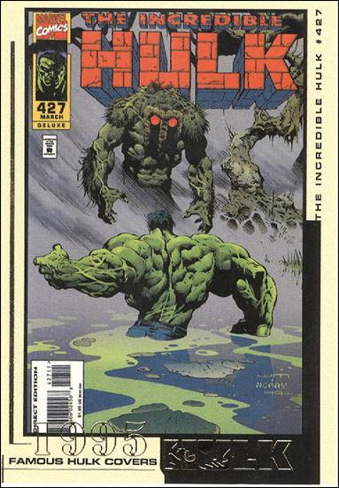 Hulk Film and Comic Cards (Famous Hulk Covers Subset) card FC38 The Incredible Hulk Cover #427 - 1995