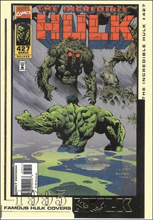 Hulk Film and Comic Cards (Famous Hulk Covers Subset) card FC38 The Incredible Hulk Cover #427 - 1995