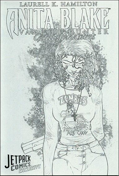 Anita Blake, Vampire Hunter - Guilty Pleasures issue 1-E Jetpack Comics Sketch Cover 1/1000