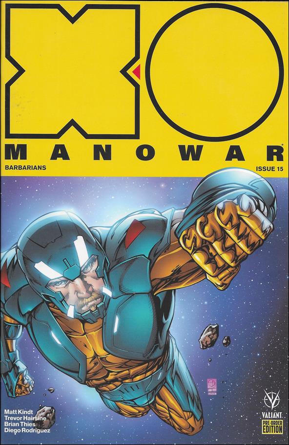 X-O Manowar (2017) issue 15-E Pre-Order Edition
