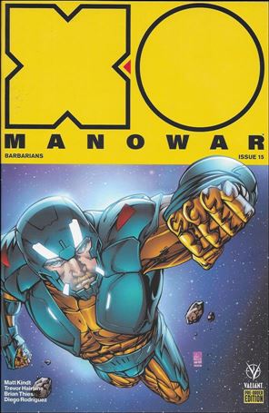 X-O Manowar (2017) issue 15-E Pre-Order Edition
