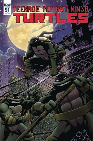 Teenage Mutant Ninja Turtles (2011) issue 91-C Karl Moline 1:10 Cover