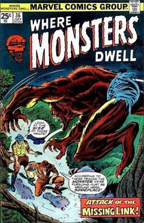 Where Monsters Dwell (1970) issue 36