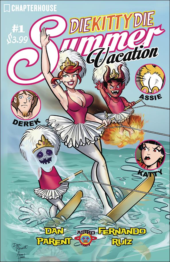 Die Kitty Die: Summer Vacation issue 1 Dan Parent Cover