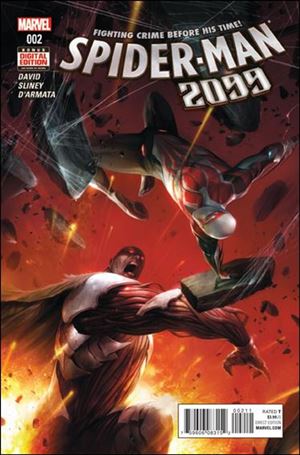 Spider-Man 2099 (2015) issue 2 Francesco Mattina Cover