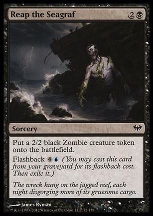 Magic the Gathering: Dark Ascension (Base Set) card 72 Reap the Seagraf