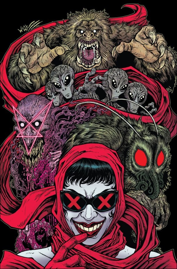 Department of Truth issue 29-D Retailer Exclusive Maria Wolf Cover 1/500