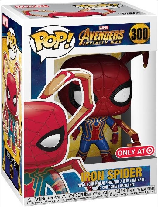 POP! Marvel figure 300 Iron Spider (with Arms)