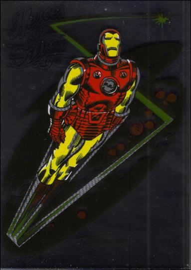 Marvel: The Silver Age (Heroes of the Silver Age Subset) card 9S Iron Man