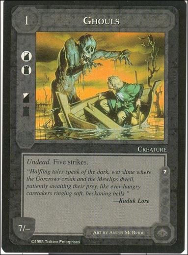 Middle-Earth: The Wizards (Base Set) card 179 Ghouls