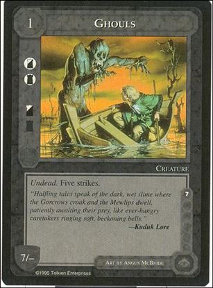 Middle-Earth: The Wizards (Base Set) card 179 Ghouls