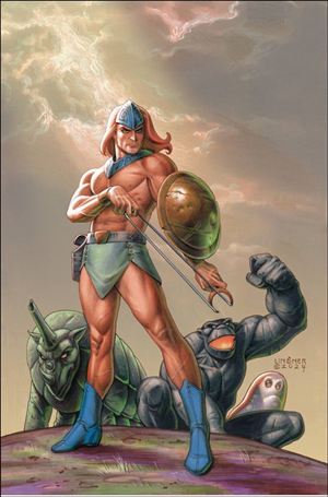 Herculoids (2025) issue 3-Q Joseph Michael Linsner Virgin 1:20 Cover