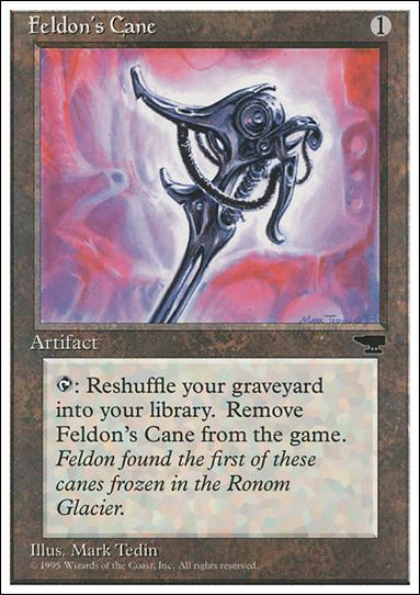 Magic the Gathering: Chronicles (Base Set) card 97 Feldon's Cane