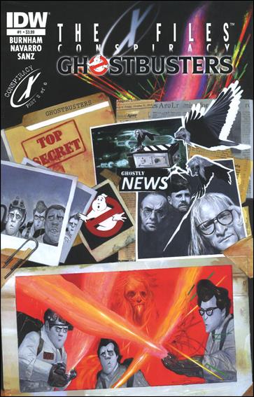 X-Files/Ghostbusters: Conspiracy  issue 1 Miran Kim Cover