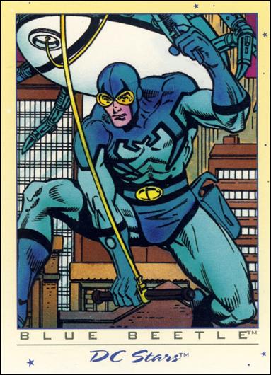 DC Stars (Base Set) card 15 Blue Beetle
