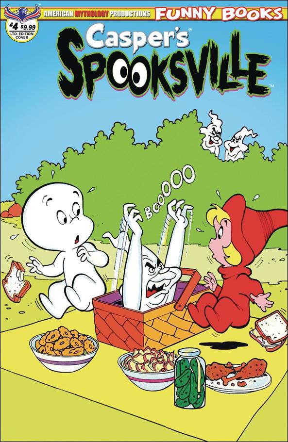 Casper's Spooksville issue 4-B Retro Animation Cover