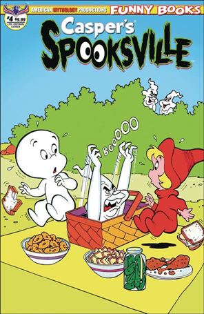 Casper's Spooksville issue 4-B Retro Animation Cover