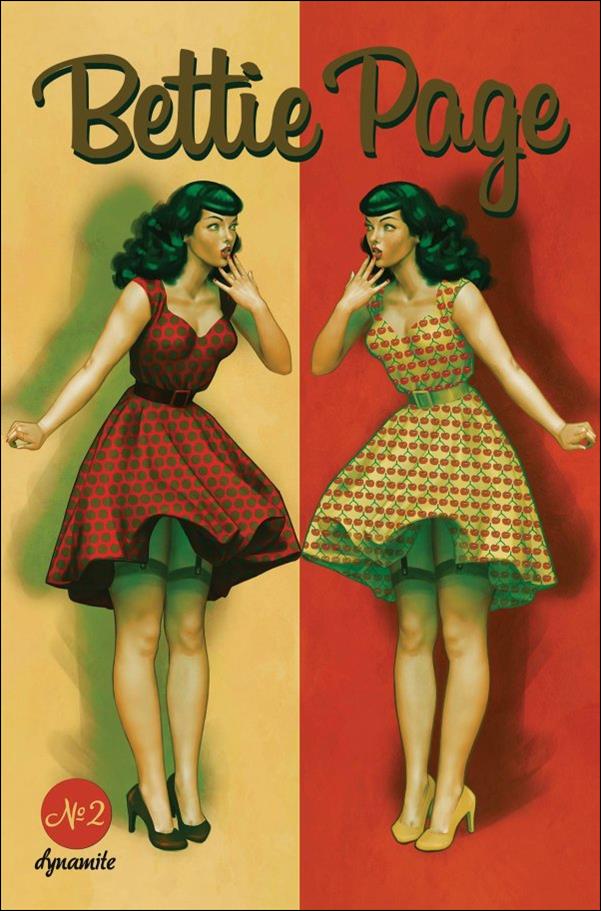 Bettie Page (2023) issue 2-C Rebeca Puebla Cover