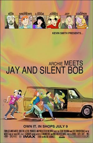 Archie Meets Jay & Silent Bob issue 1-ZK Retailer Exclusive MJ Hiblen Foil Cover