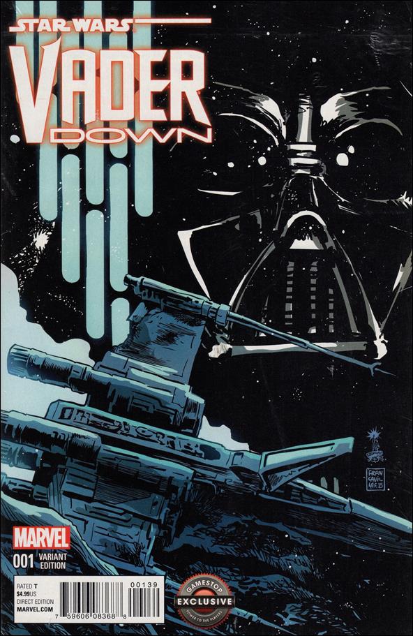 Star Wars: Vader Down issue 1-MF Polybagged Francesco Francavilla GameStop Cover