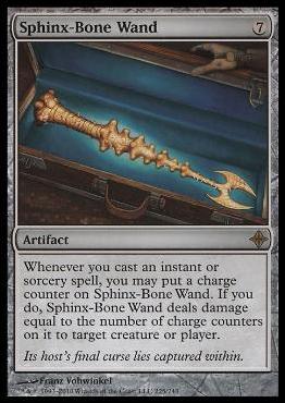 Magic the Gathering: Rise of the Eldrazi (Base Set) card 225 Sphinx-Bone Wand