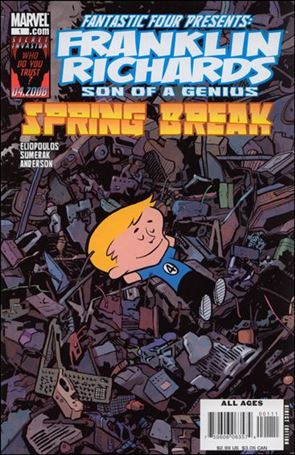 Franklin Richards: Spring Break! Cover Image 1