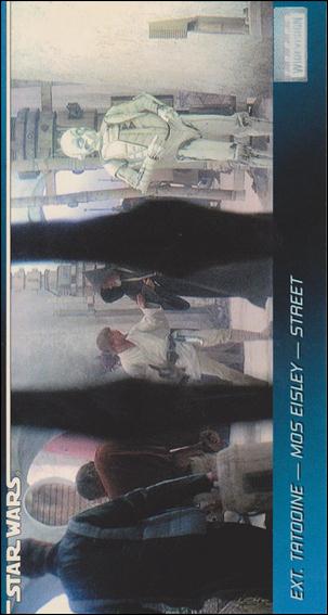 Star Wars Widevision (Base Set) card 46 Ext. Tatooine - Mos Eisley - Street