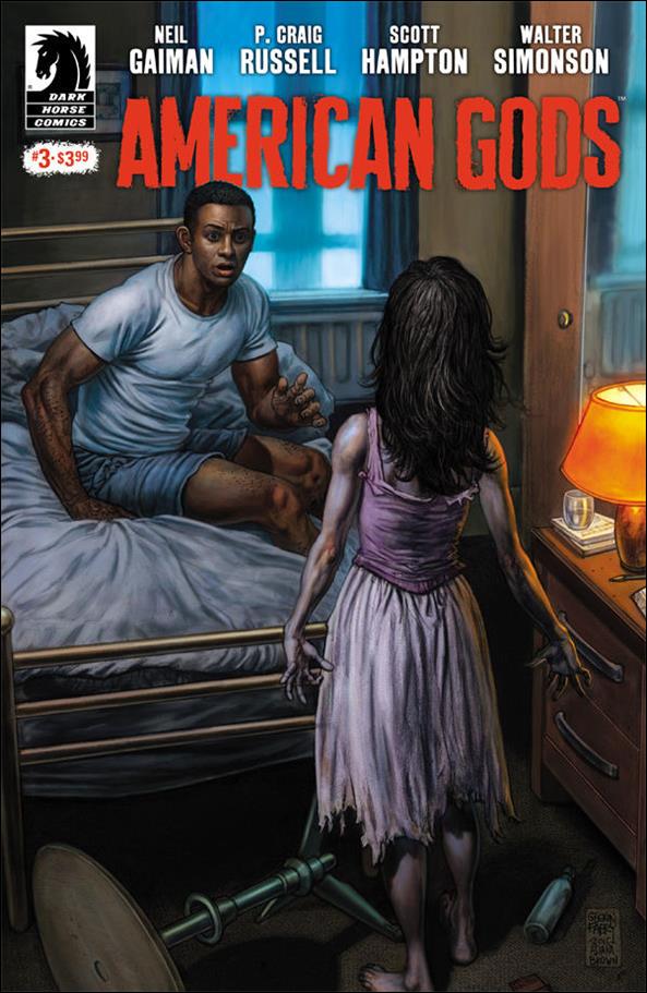American Gods issue 3 Glenn Fabry Cover