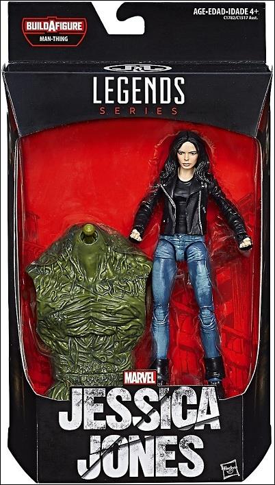 Marvel Legends Netflix (Man-Thing Series) figure 5 Jessica Jones