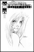 Top Cow Classics in Black and White: Witchblade issue 1-B DF Sketch Edition
