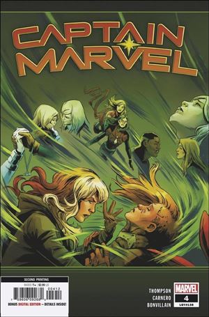 Captain Marvel (2019) issue 4-C Carmen Carnero Cover (2nd Printing)