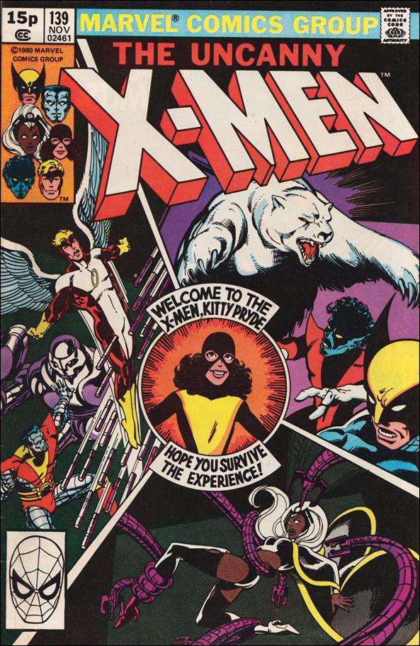 X-Men (1963) issue 139-B UK Price Cover