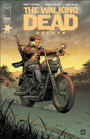 Walking Dead Deluxe issue 15-B Tony Moore Cover