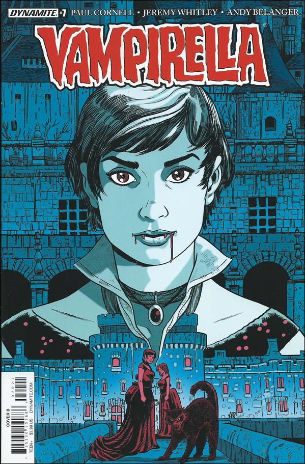 Vampirella (2017) issue 7-B Andy Belanger Cover