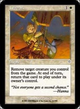 Magic the Gathering: Invasion (Base Set) card 21 Liberate