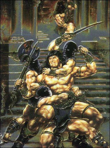 Conan III (Base Set) card 55 Savage Sword #228